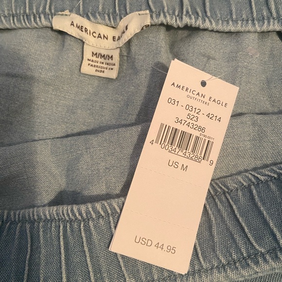 NWT AE stretch Denim Mini Skirt - Picture 3 of 3